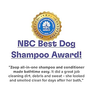 Dog Shampoo and Conditioner [16 oz.] 6-in-1 All Natural Pet Wash – Deep Clean, Odor Eliminating, Itch Relief, Moisturizing, Detangling, Reduce Shedding