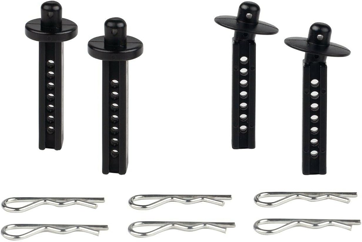 Body Mounting Posts Conversion Kit Compatible for Traxxas e-Revo 1.0 Bodies to e-Revo 2.0