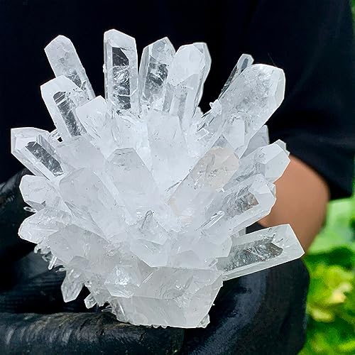 Quartz fantôme blanc, un cadeau minéral unique pour le bureau - 3