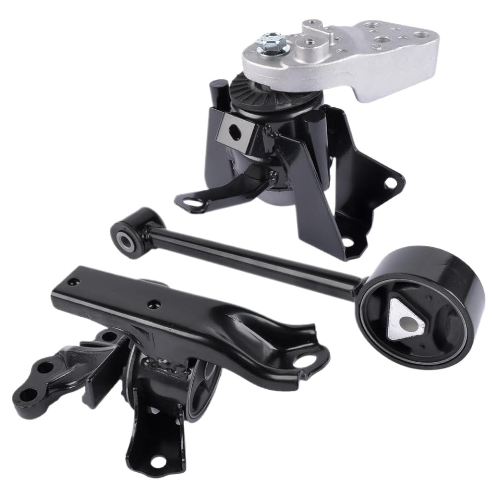 Engine Motor Mount Set 3X Compatible with Mitsubishi Mirage 2014-2022 Mirage G4 2017-2022 1.2L