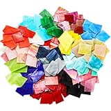 Nicunom 3.3 LB Irregular Stained Glass Scraps, Mosaic Glass Pieces Stained Mosaic Tiles Bulk for Crafts, Mosaic Making Projects, Home Decor, Assorted Colors and Shapes