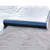 HYQOUKLR Dachreparaturband Selbstklebendes Klebeband for Dächer, Dichtungs-Reparaturband aus Aluminiumfolie for Löcher und Löcher, for Rohre, Dachlecks, Fensterdichtungen, Boote(0.3x1m(1x3.3ft))