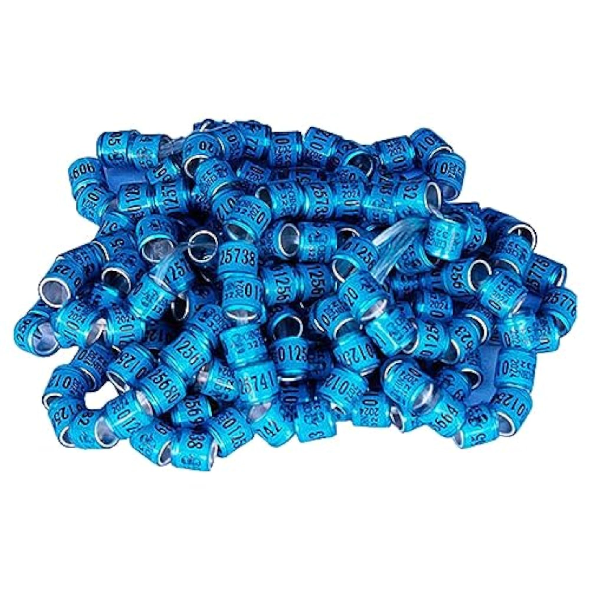 100x Durable Dove Foot Bands for Birds
