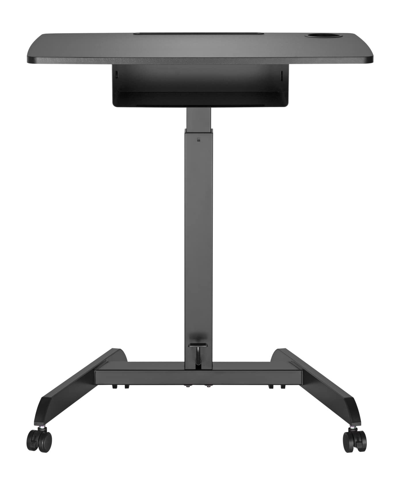 Mesa de escritorio para portátil sentada - estación de trabajo móvil - lector de presentación