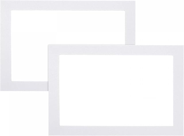 sourcing map Document Sign Holder Pockets Self Adhesive Display Holders Rubber Magnets for Refrigerator Post Document Frame A5 5.8x8.3inch Silver Tone pack of 6