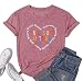 Inclusion Matters Shirt Women Mental Health T-Shirt Special Education Teacher Tee Tops Cute Neurodiversity Shirts Pink
