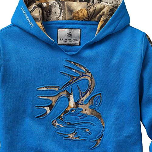 Image of Legendary Whitetails Kids' Pullover Hoodie Camo Sweatshirt Comfy V-neck Design