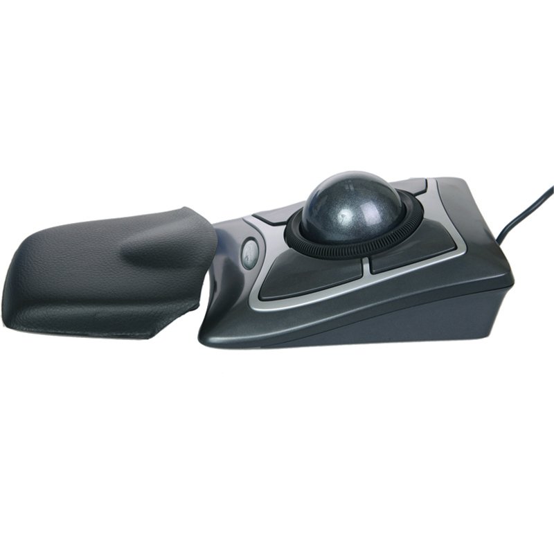 Kensington Expert Mouse - Ratón con Cable (1,8 m, 1,9 kg, USB, trackball, PC, 1,8 m), Color Negro