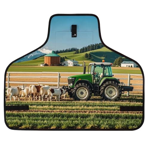 Delantal de trabajo con bolsillos ajustable unisex miniatura 1