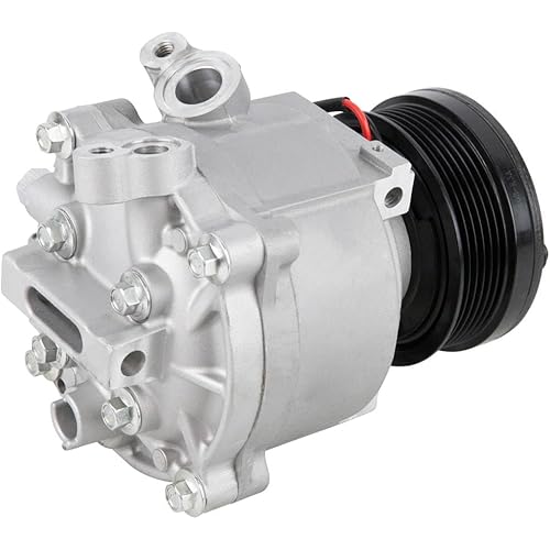 AC Compressor & A/C Clutch For Chevy Sonic 1.8L Non-Turbo 2013 2014 2015 2016 2017 2018 - BuyAutoParts 60-03818NA New