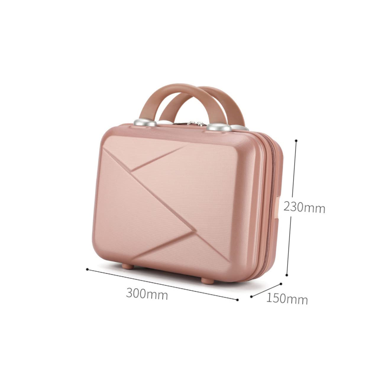 Kosmetikkoffer Tragbar für Frauen Reisekoffer Make-up-Halter Aufbewahrungsbox aus Hochwertigem Material