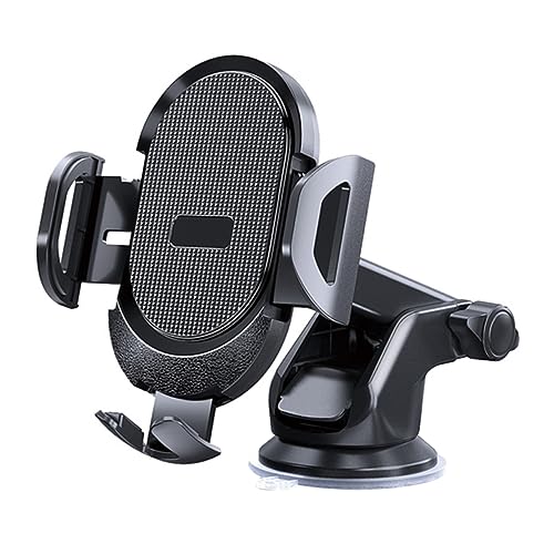 Housoutil Mobile Phone Holder Car Phone Mount Car Suction Phone Holder Vehicle Phone Mount Cell Phone Mount for Car Cell Phone Car Holder Mount Dashboard Phone Holder Sucker Abs The Lazy