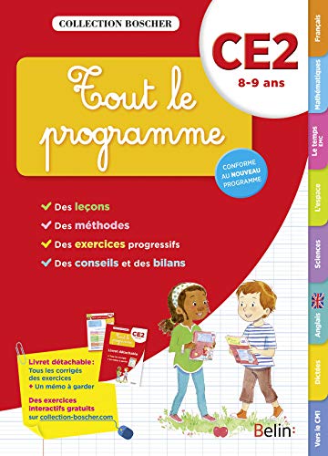 Boscher, tout le programme CE2 2016: 8-9 ans