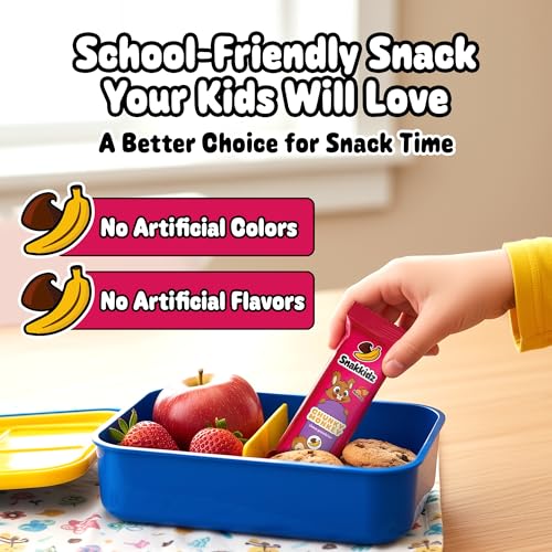 Image of Snakkidz Organic Granola Bars, Chunky Monkey, Seed oil free, 45 Bars