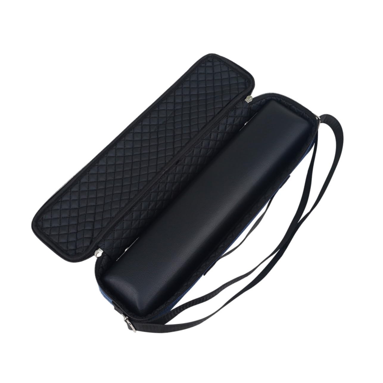 Kisangel Thickened Flute Oxford Pouch 16/17 Hole Flute Case Durable Leather Storage Bag Easy to Carry