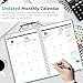 Budget Planner - Monthly Budget Book with Expense Tracker Notebook, Undated Bill Organizer & Finance Planner to Take Control of Your Money, Account Book to Manage Your Finances-Blue