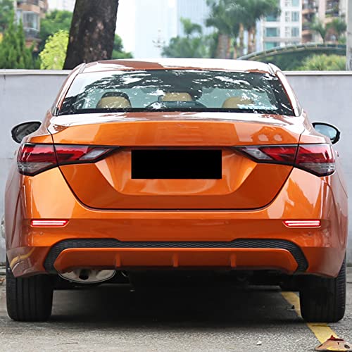 1 Conjunto De Luzes De Refletor De Pára-choque Traseiro Led Piscando Luz De Freio Do Carro Lâmpada D
