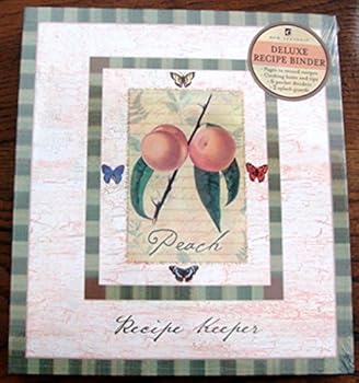 Deluxe Recipe Binder Walter Robertson Peach