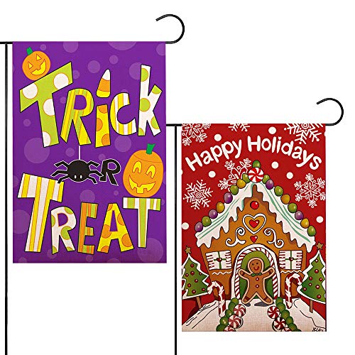 Neporal Halloween-Flagge, 31,8 cm Cover