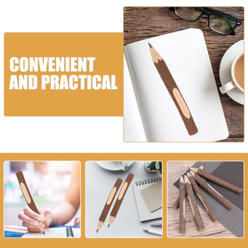 Lápices de madera natural NOLITOY 17cm pack x10 miniatura 7