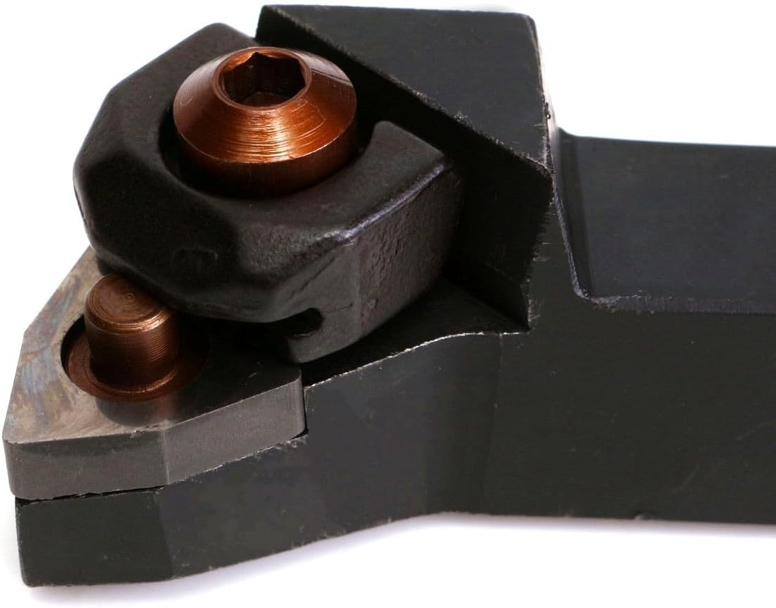 Maizoon CNC Internal Lathe Threading Boring Bar Holder WWLNR1616H08/WWLNR1616K08 16X100mm CNC Turning Tool+Wrench+WNMG080 4 Blades Stainless Steel High Grip Impact DZ15