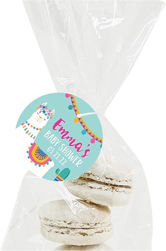 Vista 209 de Andaz Press Fiesta de llama y cactus, recuerdos de fiesta de bálsamo labial, bálsamo de llama, paquete de 12, decoración temática bohemia de llama