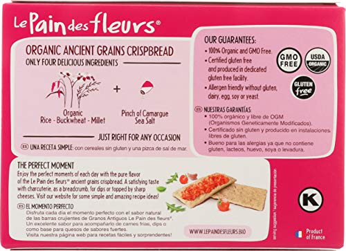Amazon Com Le Pain Des Fleurs Crispbread Ancient Grain 4 4 Ounce