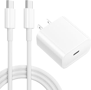 iPhone 15 Fast Charger [MFi Certified],USB C Charger Block with 6FT USB C to USB C Cable for iPhone 15 Plus/Pro/Pro Max and 2022/2021/2020/2018 iPad Pro,New iPad Air 5th/4th