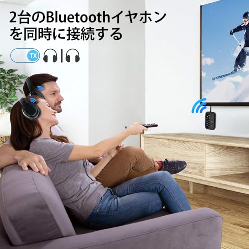 1Mii Bluetooth 5.3 トランスミッター& レシーバー SafeFly Dot の商品画像 5