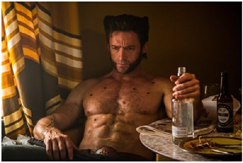 Hugh Jackman 8x10 Photo Xmen Wolverine Les Misérables shirtless Thumbnail