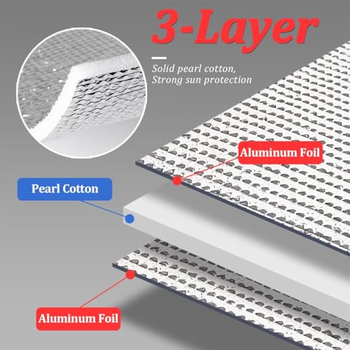 Película Aislante Térmica para Ventanas 7mm Plata miniatura 5