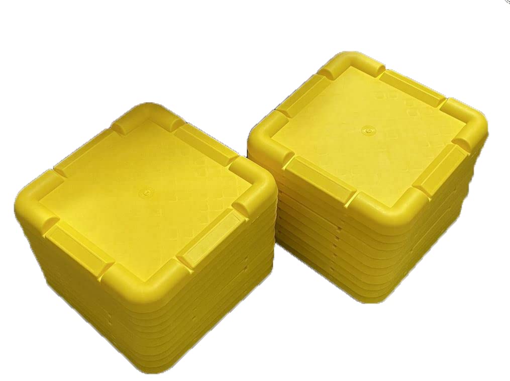 Scaffold Foot Plate – Scaffolding Base Footplate Support Pad - Pack of 10