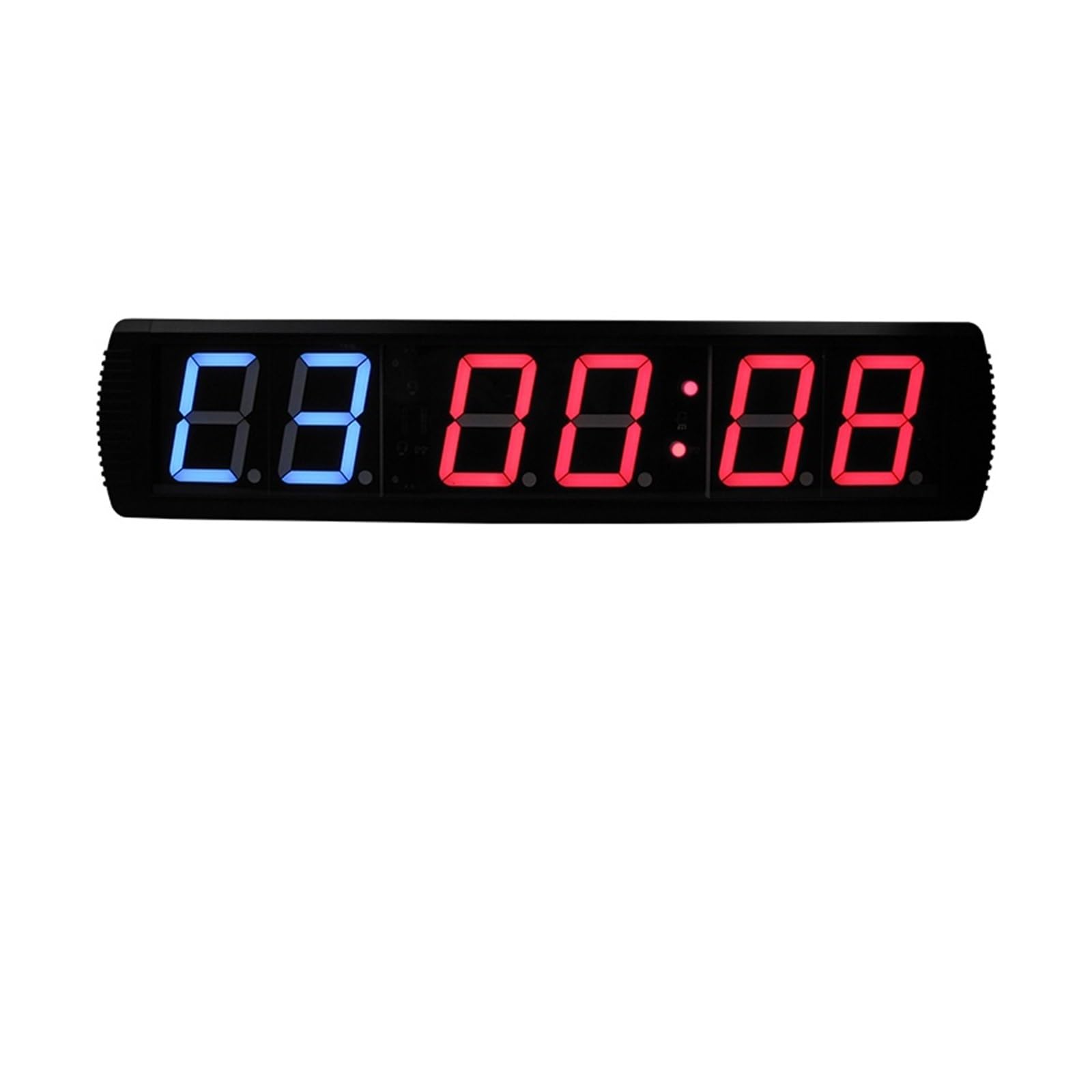 Countdown Timer, Tempo di allenamento del timer gay da 4 pollici e tempo di riposo alternativamente apparecchiature di cronometraggio elettronico(GI2B4R-Travel Adapte)