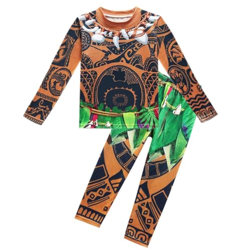 Lito Angels Disfraz de para Niños, Ropa Casual Sudadera y Pantalón Pijamas Dos Piezas, Talla 6-7 años, B
