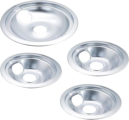 Ecumfy WB31T10010 y WB31T10011 - Cacerolas cromadas de repuesto (4 unidades)