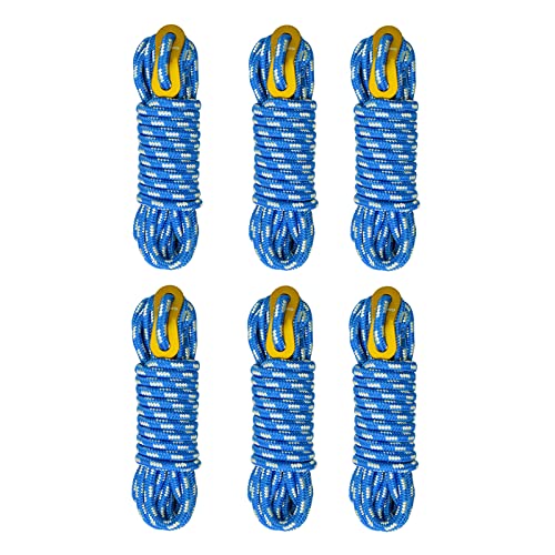 GEERTOP 6 Pack 5mm Guy Lines