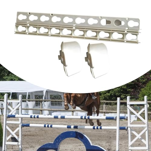 Pistes de trou de serrure avec tasse de saut légères pour obstacle équestre