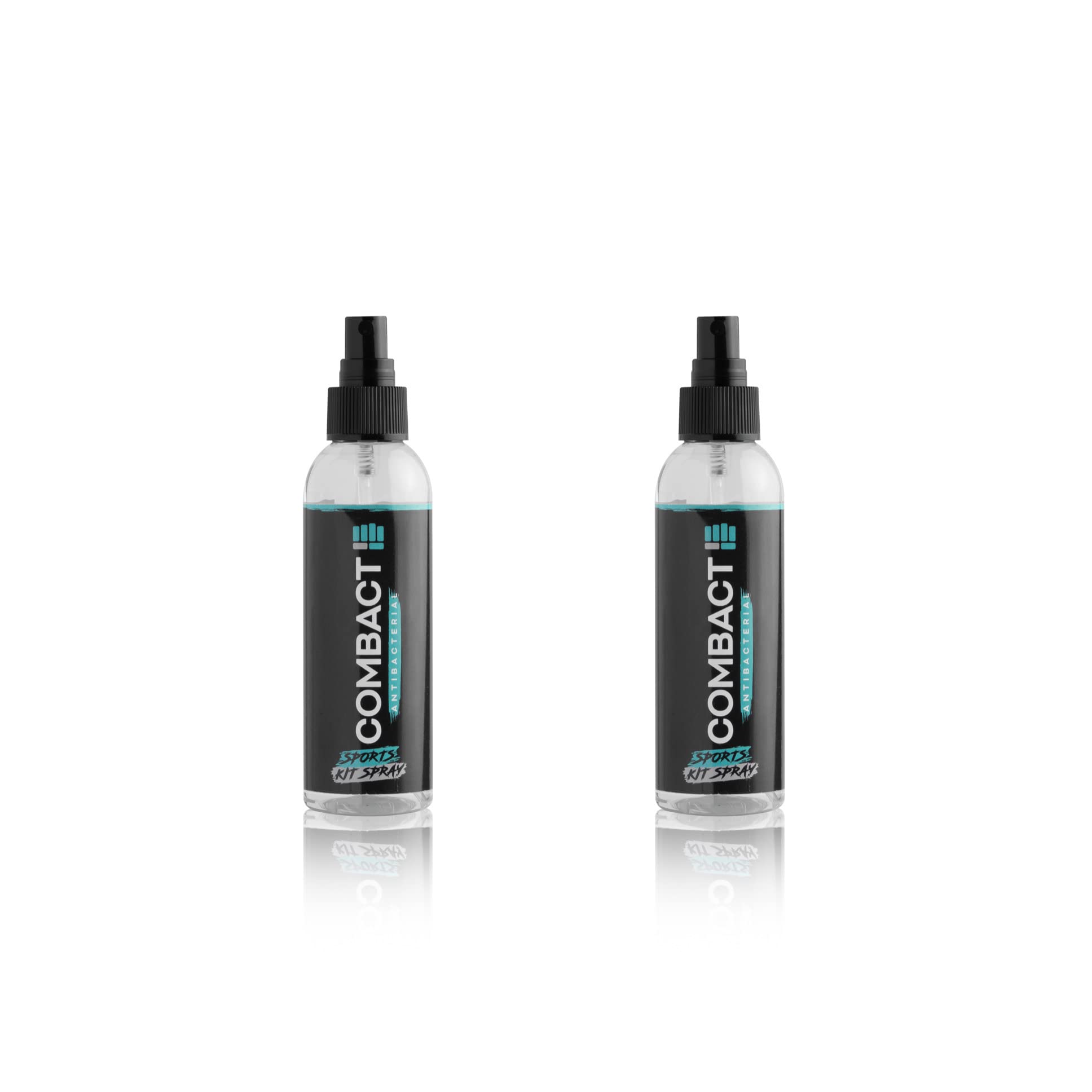 COMBACT Antibacterial Sports Kit Spray 150ml x2 | Deep cleaning for boxing gloves, training equipment and more | Total kit hygiene