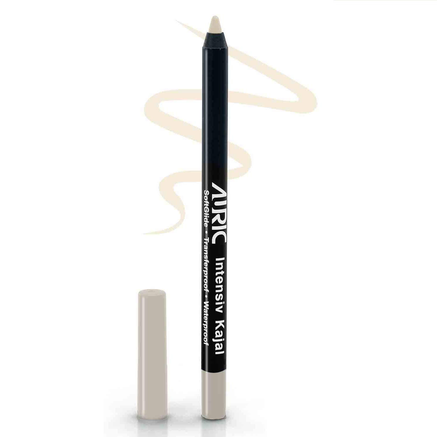 AURIC BEAUTY PRODUCTS PRIVATE LIMITED Intensiv Kajal 1.2g, Serene White, Transferproof, Waterproof, Intense Color Matte Finish