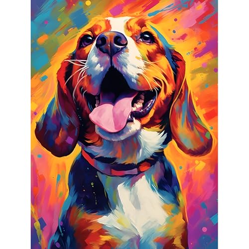 Bowetile DIY Diamond Painting Dog