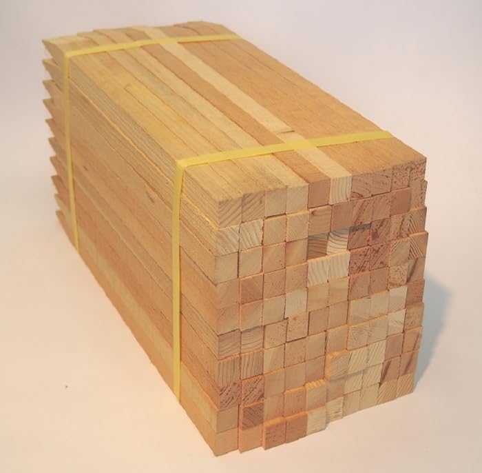 Amazon | ノーブランド 木杭 測量杭20×20×450mm 100本単位 | 木杭