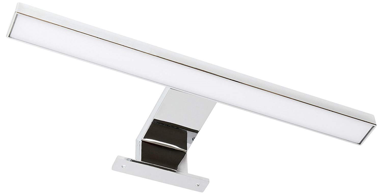 Aplique LED 30cm para espejo o mueble de baño, Lámpara para Espejo o mueble de baño Led 6000K para Apliques Baño, Instalación en mueble o espejo de baño. Tipo de luz blanca fría.