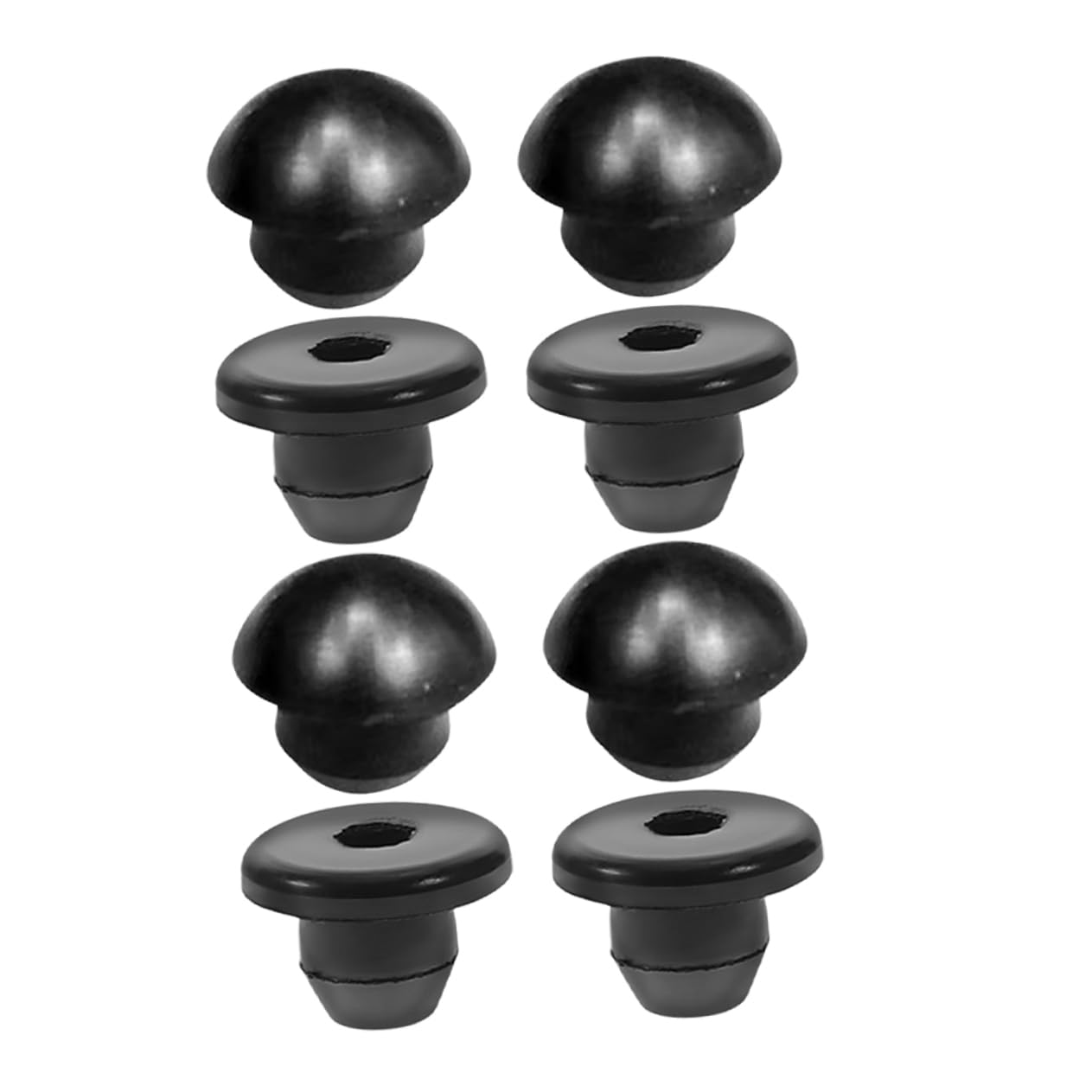 KICHOUSE 8pc Floor Bottle Jack Plugs Easy Install No Tools Leak Sealer for Horizontal Jack Auto Parts Jack Oil Filler Plug