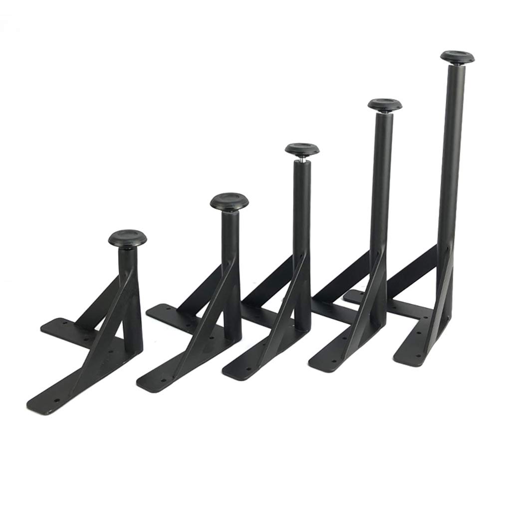 4 piedini regolabili per mobili e mobili, in acciaio inox, adatti per tutti i tipi di mobili fai da te (20,5 cm)
