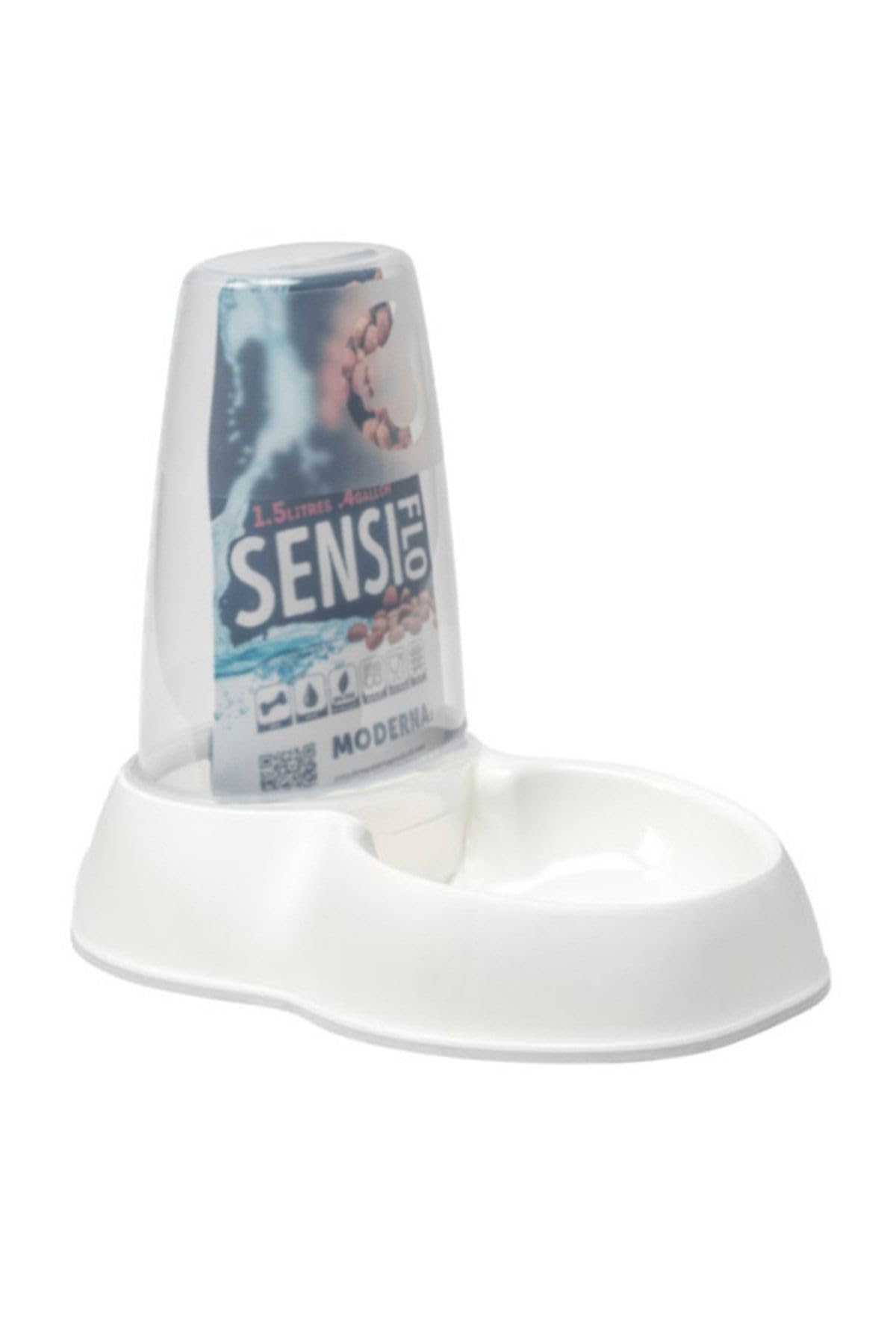 Moderna Sensiflo Mama Kabı - Beyaz 1,5 LT