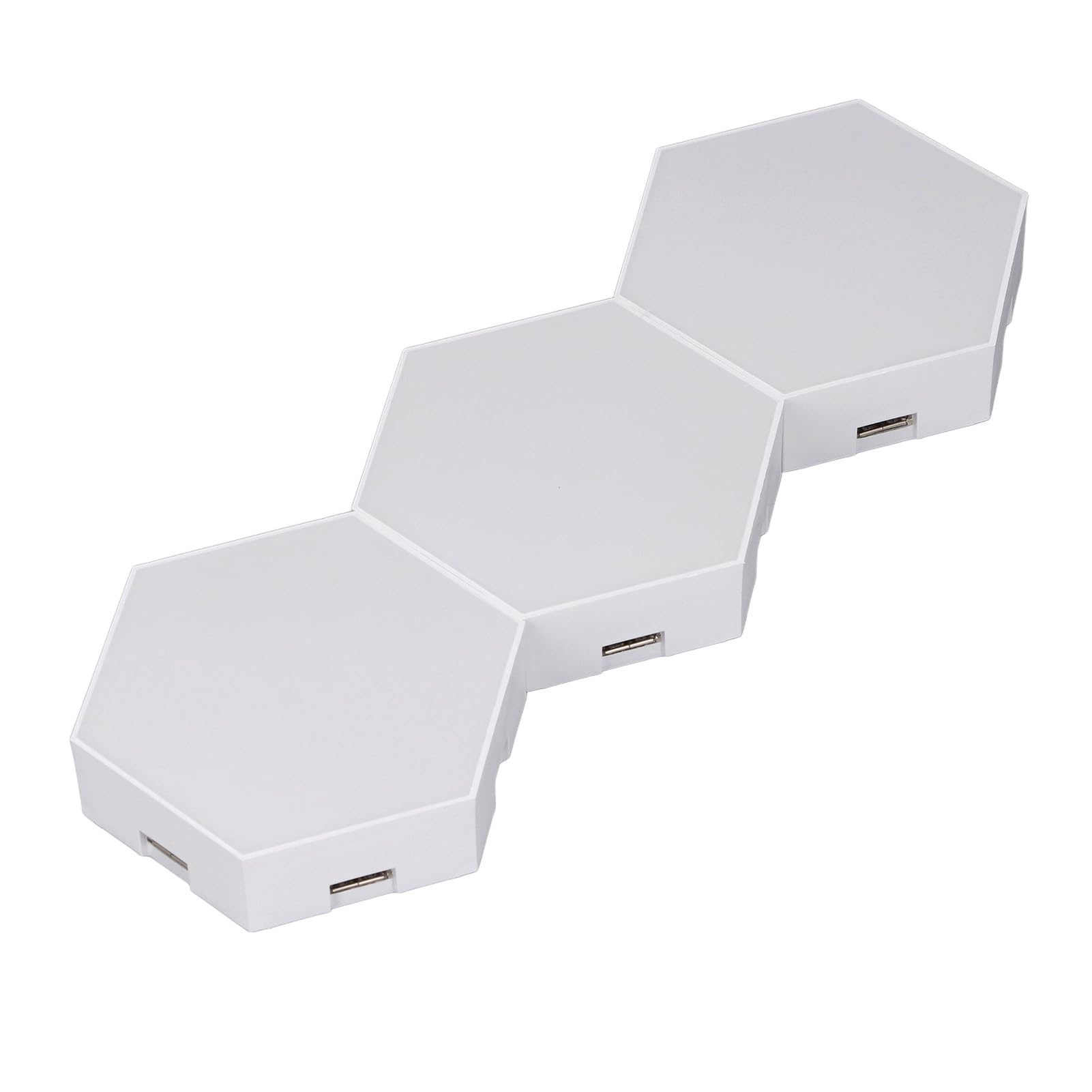 Fafeicy Kit di Luci da Parete Esagonali a LED RGB, 13 Colori, 3 modalità, Controllo Touch Remoto con Alimentazione USB, Ideale per Soggiorno, Camera da Letto e Arredamento casa.