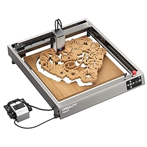 Creality CR-22W Lasergraveermachine, 22 W lasergraveermachine, graveermachine met Air Assist, 25000 mm/min, vlamherkenning, grensschakelaar, voor metaal, glas, acryl, 400 x 415 mm