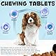 MINGYITUO Kautabletten gegen Allergien bei Hunden (30 Stück), Kautabletten gegen juckende Hundehaut, Immun-Kautabletten gegen Allergien bei Hunden, gegen Juckreiz, Geschmack Pekingente