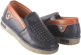 Tobaco Boys Casual Leather Sneakers 789