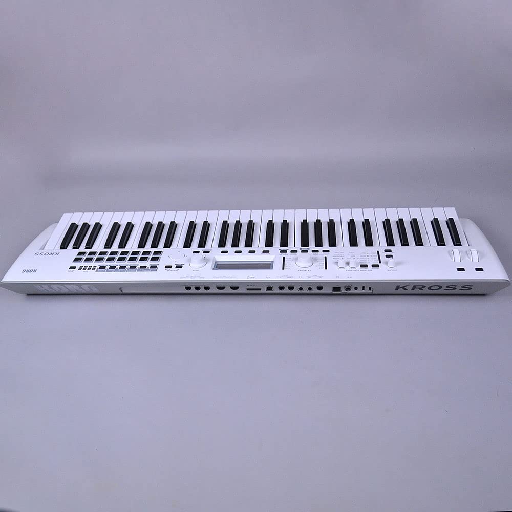 Korg Kross 2 ホワイト Amazon | KORG KROSS2-61-SC (ホワイト) バンド用キーボードなら